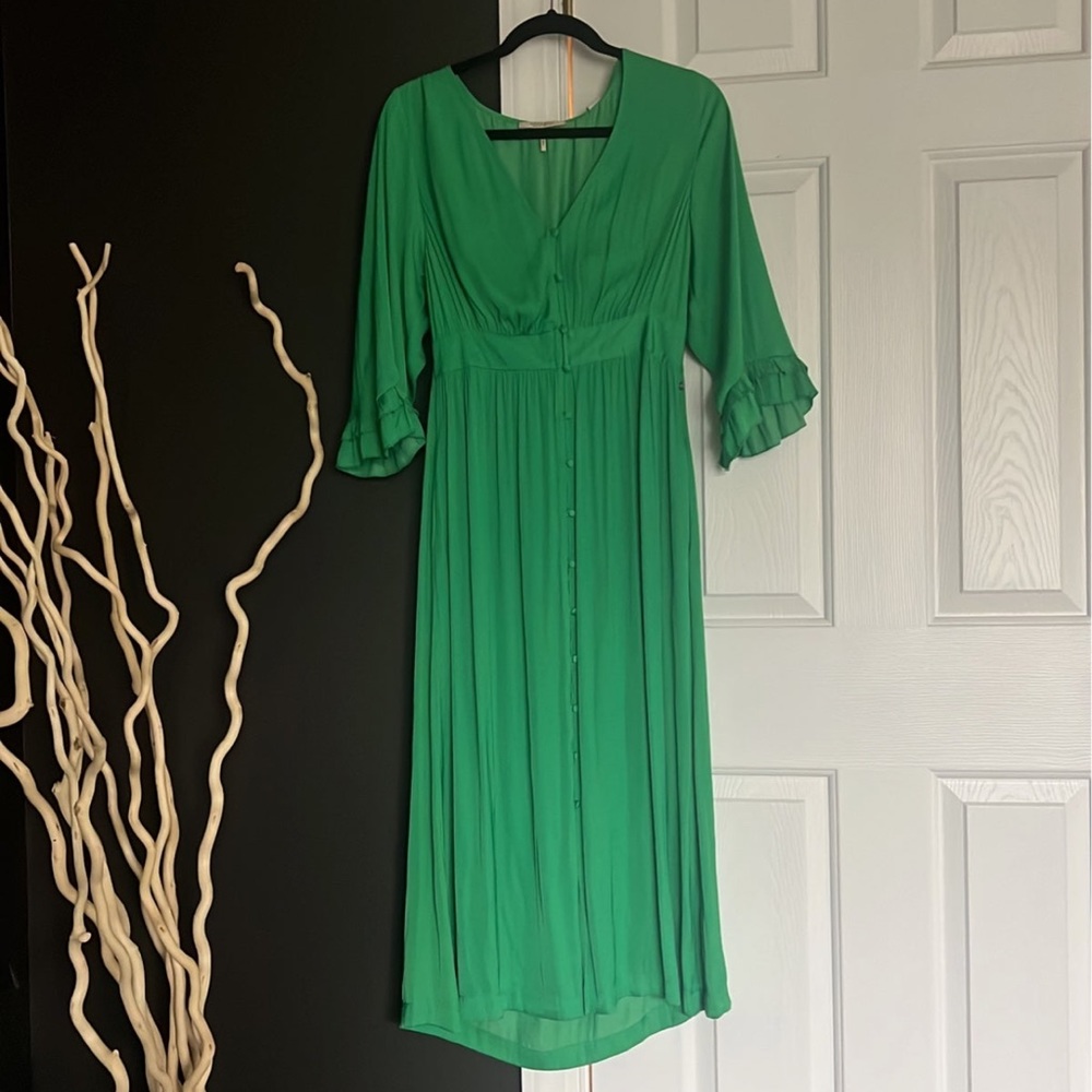 Scotch & Soda Green Maxi Dress